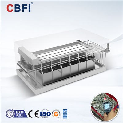 Magni tal-iffriżar ta 'malajr tal-ilma mielaħ għall-ipproċessar tal-frott tal-baħar Ekwadorjan